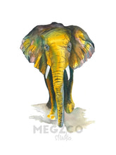 Load image into Gallery viewer, Elephant Watercolor Print