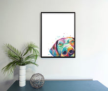 Load image into Gallery viewer, Peekaboo GSP Watercolor Print