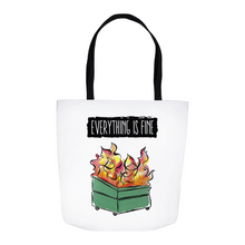 Load image into Gallery viewer, Dumpster Fire Tote Bag