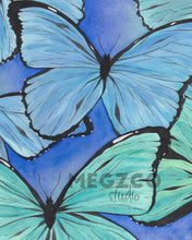 Load image into Gallery viewer, Butterflies Watercolor Print