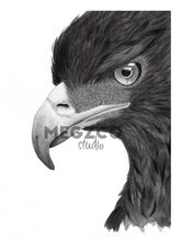 Load image into Gallery viewer, Golden Eagle Watercolor Print