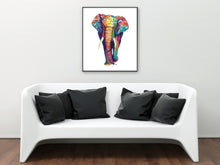 Load image into Gallery viewer, Elephant Watercolor Print
