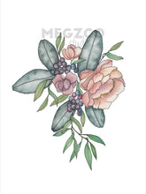Load image into Gallery viewer, Floral Illustation #1 Watercolor Print