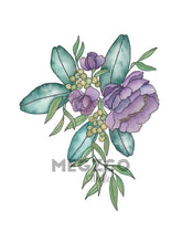 Load image into Gallery viewer, Floral Illustration #2 Watercolor Print