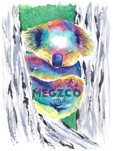 Load image into Gallery viewer, Koala Watercolor Print