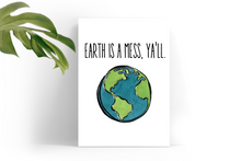 Load image into Gallery viewer, Earth Watercolor Print