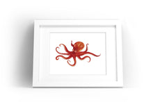 Load image into Gallery viewer, Octopus Watercolor Print
