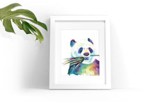Load image into Gallery viewer, Panda Watercolor Print