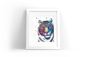 Tiger Watercolor Print