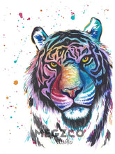 Load image into Gallery viewer, Tiger Watercolor Print